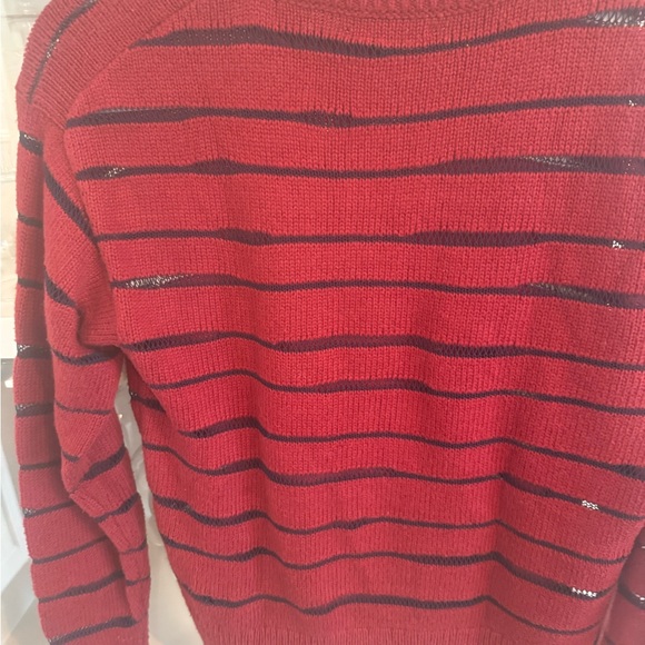 Rag & Bone women’s Red Striped Sweater - Picture 4 of 5